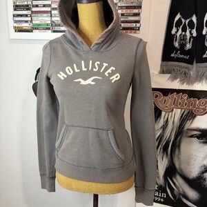 Hollister Charcoal Women's Hoodie